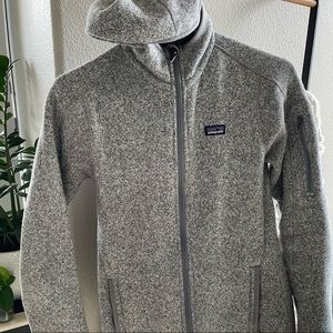 Patagonia Better Sweater Fleece Hoody - womens XS gray